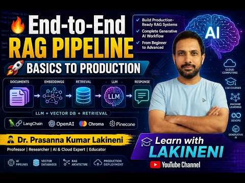 AI Engineering | Introduction to RAG (Retrieval Augmented Generation)-End to End RAG Pipeline Part-2