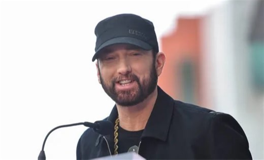 La reacción viral de Eminem al enterarse que se convertirá en abuelo