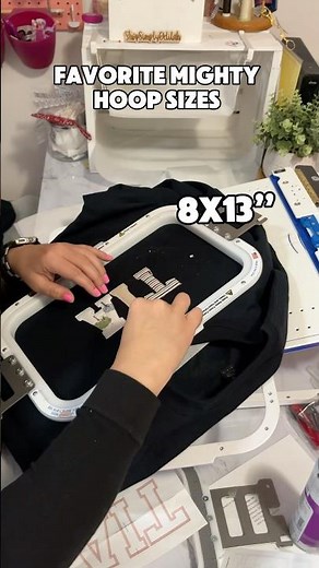 Magnetic Hoops! 8x13" Mighty Hooop from Hoopmaster. I have a free shipping code "DELILAH""