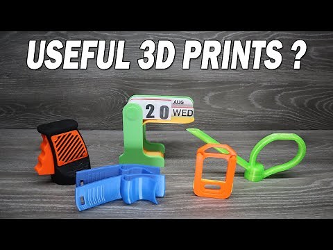 I Tried 5 Useful 3D Prints That Everyone Can 3D Print