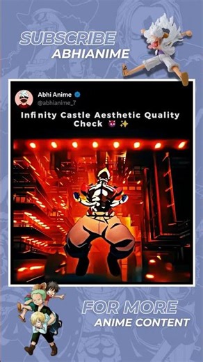 Infinity Castle Aesthetic Anime Moment ⚔️👑