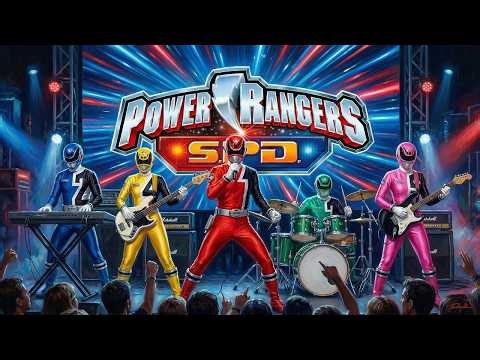 POWER RANGERS S.P.D. Theme Song - Rock Cover - Punk Style Soundtrack