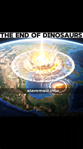 THE ASTEROID THAT PUT AN END TO THE AGE OF DINOSAURS 🔥