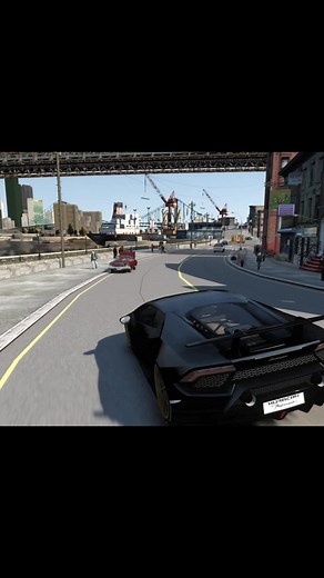 GTA 4 Crazy Lamborghini Crashes ( Ultra Graphics Mod ) 4K #gta5 #gta4 #graphicsmod #games