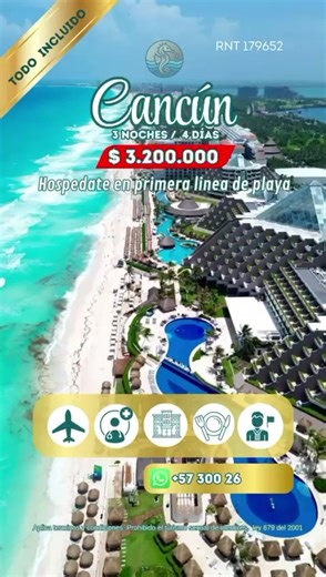 Plan de Viaje a Cancún: 3 Noches y 4 Días