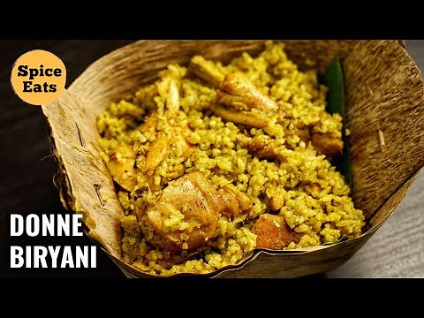 CHICKEN DONNE BIRYANI | DONNE BIRYANI RECIPE | HOW TO MAKE DONNE BIRYANI