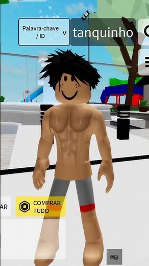 Six-pack abs at Brookhaven #roblox