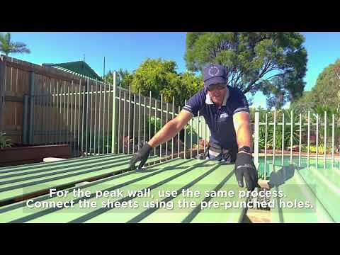 Absco Sheds - Standard Wall Assembly