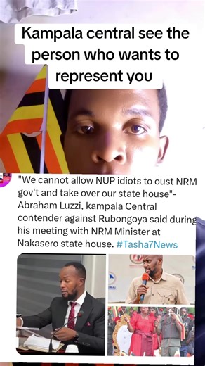 That's Abraham luzzi who wants to represent the people of Kampala @Tasha7 of HE Bobi Wine