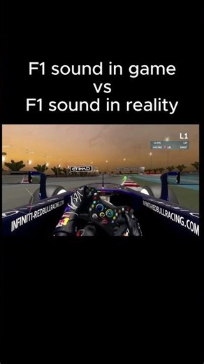 You Won't Believe the Difference: F1 Game vs. Real Sound