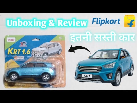 Toy Hundai Creata Car Scale Model ||KRT 1.6||Unboxing & Review|| baba mahakal tech