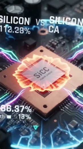 Silicon vs Silicon Carbide — Why Are EVs Using SiC? ⚡🚗