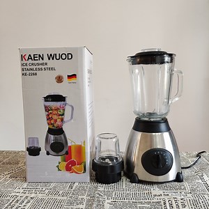[Hot Item] Ice Crusher Ke-2268 Fruit Juicer Mixer Blender Commercial Electric Ice Crusher Home Use Ice Crusher Stainless Steel Motor Maker Ice Crusher Sale