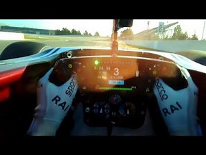 Raikkonen Visor Camera | Barcelona-Catalunya Circuit