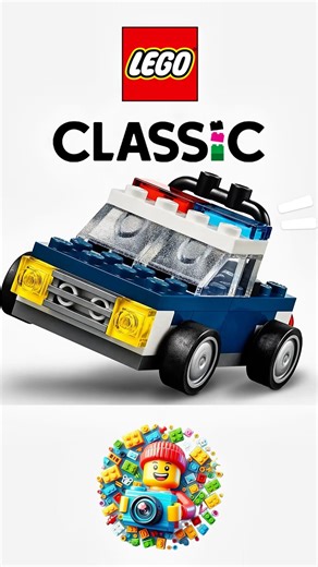 This LEGO Classic Car Is Way Better Than It Looks!
