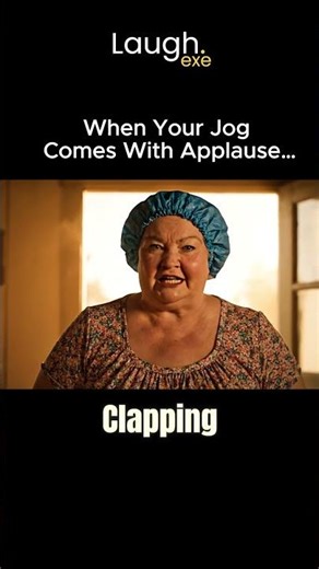 Mrs Smith Went Jogging… The Clapping Wasn’t What She Thought #funny