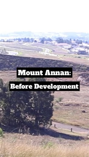 📹 Spring Farm & Mount Annan: 2nd Aug, 2005 Looking out over the last stages of Mount Annan’s growth from William Howe Reserve, near Lake Yandel’ora, a man-made lake that replaced an older, larger one now buried under Mount Annan Drive & houses. Beyond it lies the future Spring Farm, still open land in 2005. Back then, this valley was a patchwork of chicken farms, vineyards, and smallholdings. The Tegal family and Neville Clinton were among the biggest local operators, with poultry sheds and gra
