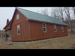 Behind the Scenes Shed Construction with Mennonites