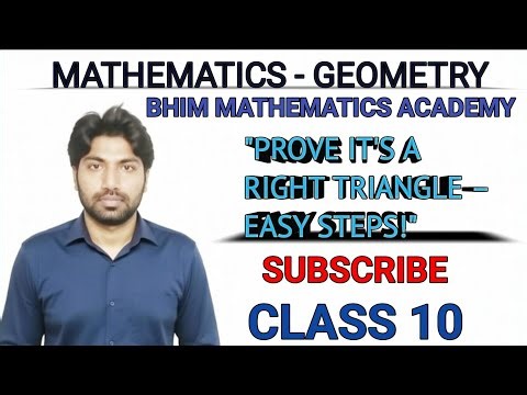 Right Angled Triangle Proof Hack: Class 10 Must-Know\r\r‪@BhimMathematicsAcademy‬