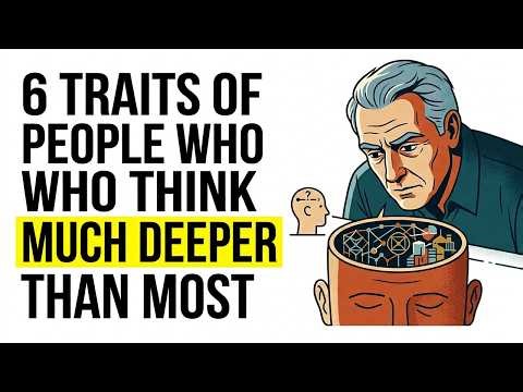 6 Traits of People Who Think Much Deeper Than Most