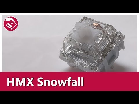 Actually was designed before Hydra | HMX Snowfall tactile switch sound test review