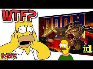 The Simpsons in Doom 2 ? WTF ( Doom Hack Mod )