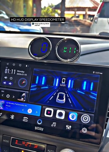 Universal Plug-in HUD Display Speedometer for Cars