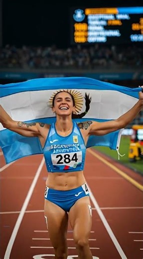 🏃‍♀️🇦🇷 The Incredible Comeback of the Argentine Sprinter in the 100m Dash — A Historic Victory! 🏆✨