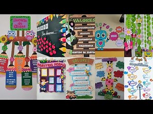 Latest school decoration ideas 2025 😱 How to decor school.