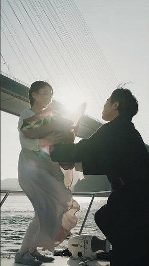 瀬戸内海の貸切クルーズで叶えるプロポーズ。夕刻の航路で出逢う、多島美の絶景。｜【公式】NIPPONIA HOTEL 竹原 製塩町
