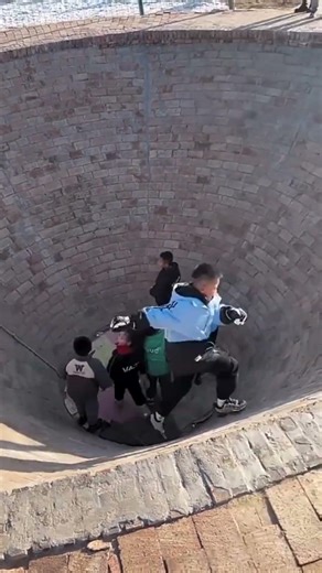 Trapped in the Well 😱 #shorts #viral #video