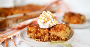 Best Ever Pumpkin Bread Pudding