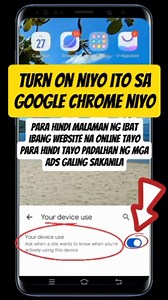 1M views · 11K reactions | Turn on niyo ito sa Google Chrome niyo para hindi malaman ng ibat ibang website na online tayo para iwas sa mga ADS na galing sakanila #tutorial #tips #turnonniyoitosagooglechrome #paraiwasadsgalingsaibangmgawebsite #RRRTV | RRR TV | Facebook