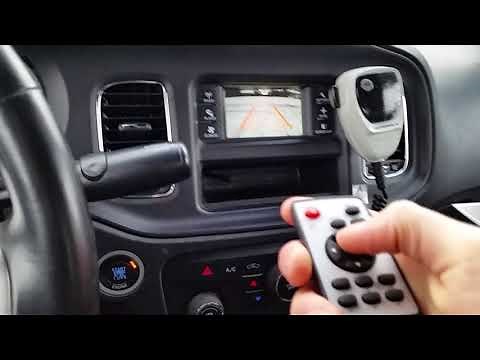 Dodge Charger 4.3" Screen Backup Reverse Camera Demo Using FP50CM Video Interface