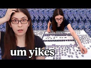 This jigsaw puzzle is hiding a secret image. But finding it was a struggle.