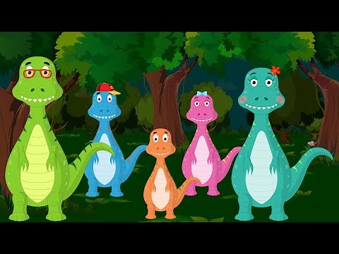 Dinosaur Finger Family | Kindergarten Nursery Rhymes For Toddlers | Videos For Babies by Kids Tv