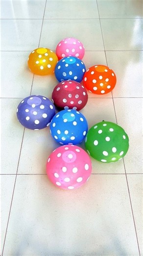 9 Rainbow Colorful Balloons Popping ASMR 🎈🌈 Satisfying Sounds