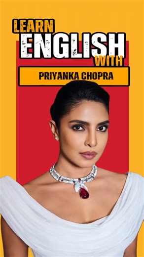 What She Said? Learn Smart English Vocabulary With Priyanka Chopra. #shorts
