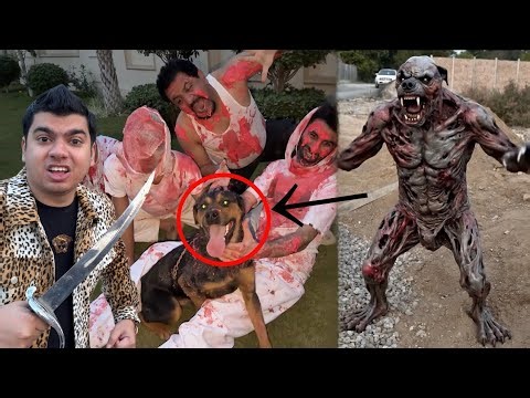 Real life zombie attack Survival Challeng