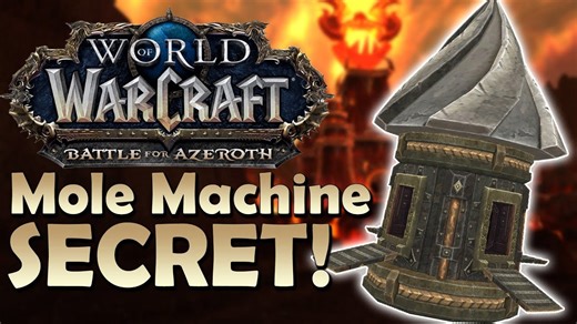 Dark Iron Mole Machine secret! Add more locations to your racial | Battle for Azeroth