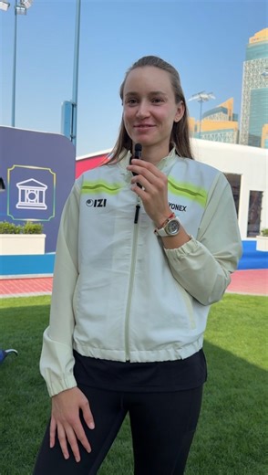 Melbourne ✈️ Doha Elena Rybakina looks back on her big win at the Australian Open 🏆 #wta #tennis #sports #doha #australianopen | WTA