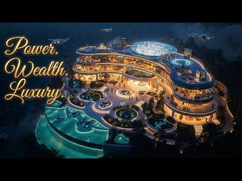 Inside a $5 Billion AI Smart Villa in 2105 | Future Billionaire Homes