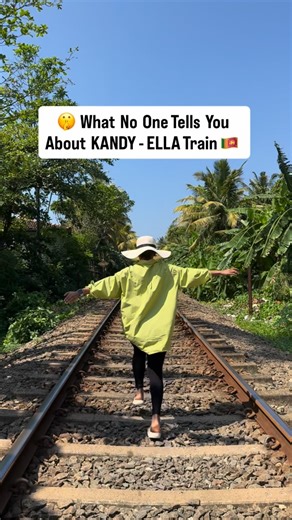 Travel Couple | Sumit & Vishakha on Instagram: "🚆 Stop. Don’t book the famous Kandy–Ella train until you read this 🇱🇰👇 💾 Save this — it’ll save you money and disappointment 🚂 THE BIGGEST HACK (NO ONE TELLS YOU) ❌ Kandy → Ella • Overcrowded • Standing most of the way • Forget door & window shots ✅ Ella → Kandy (DO THIS) • Fewer tourists • Same stunning views • Higher chance of window/door photos 📸 ⭐ ⭐ WHERE TO BOOK (VERY IMPORTANT) ✅ ONLY book from official Sri Lanka Railways website - htt