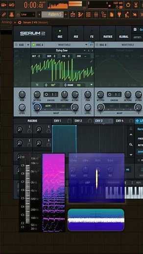 electro growl / whoop in serum 2