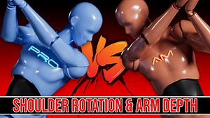 PROS vs AMS is back by popular demand... In today's video Mike and Shaun of do a DEEP dive into the shoulder rotation and arm depth of the golf swing ✅ The shoulder rotation or shoulder turn in the golf swing is a detailed move that can be simplified and in today's video... ...you'll get a lesson in shoulder turn and arm depth that will GREATLY improve your game when implemented! 🏌🏻‍♂️ Discover how to add depth the RIGHT way and take your ball striking and distance to a whole new level 🚀 PS: 