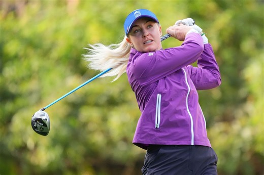 Watch: Charley Hull’s swing practice for the ‘last stretch of the season’