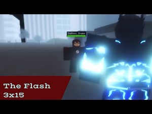 The Flash 3x15 | The Flash vs Savitar ( Roblox Flash Recreation )