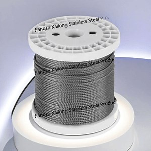 [Hot Item] Factory Price Stainless Steel Wire Cable Construction 7X37 Wire Rope 5mm