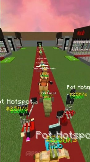 Pot HotSpot Ritual In Steal a Brainrot (Cash & Nico vs JJ & Mikey) #shorts