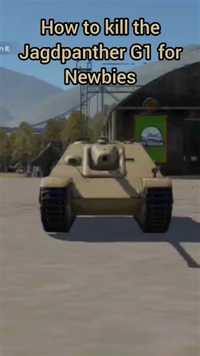 How To Kill The Jagdpanther G1 For Newbies #warthundermobile #warthunder